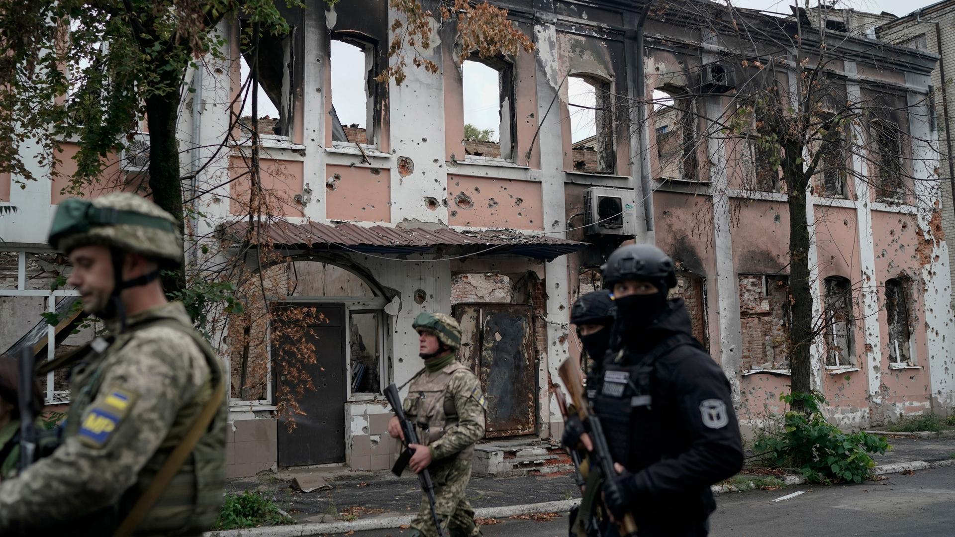 Die ukrainische Gegenoffensive hat sich deutlich verlangsamt. Die ukrainische Gegenoffensive hat sich deutlich verlangsamt.