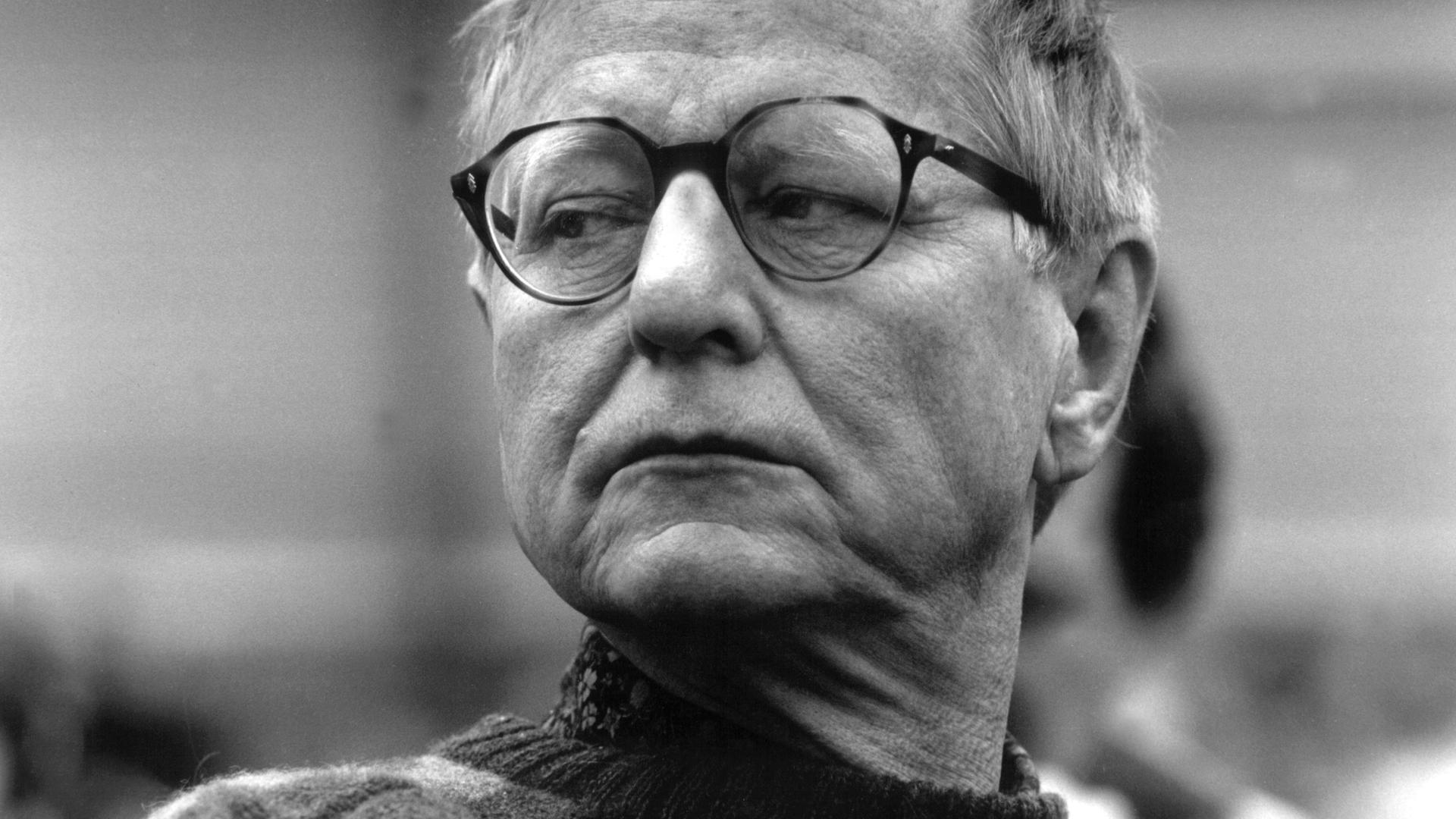 Der deutsche Schriftsteller Hans Magnus Enzensberger 1991. Der deutsche Schriftsteller Hans Magnus Enzensberger 1991.