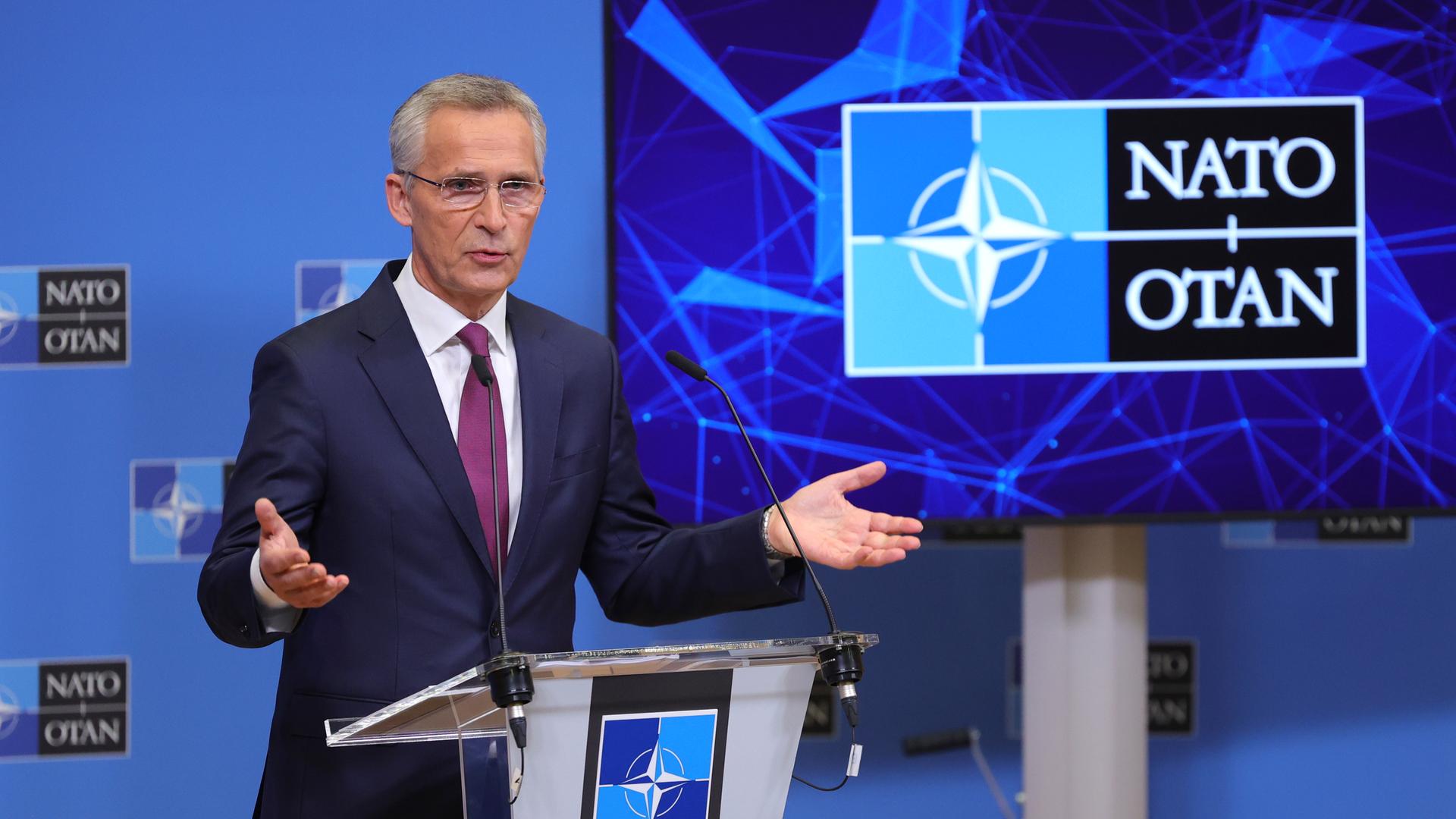 NATO-Generalsekretär Jens Stoltenberg NATO-Generalsekretär Jens Stoltenberg