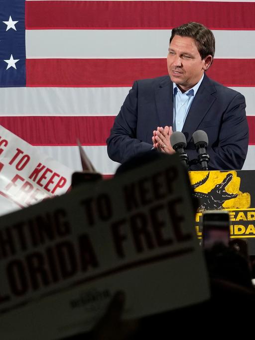 Der Republikaner und Gouverneur Floridas Ron DeSantis.