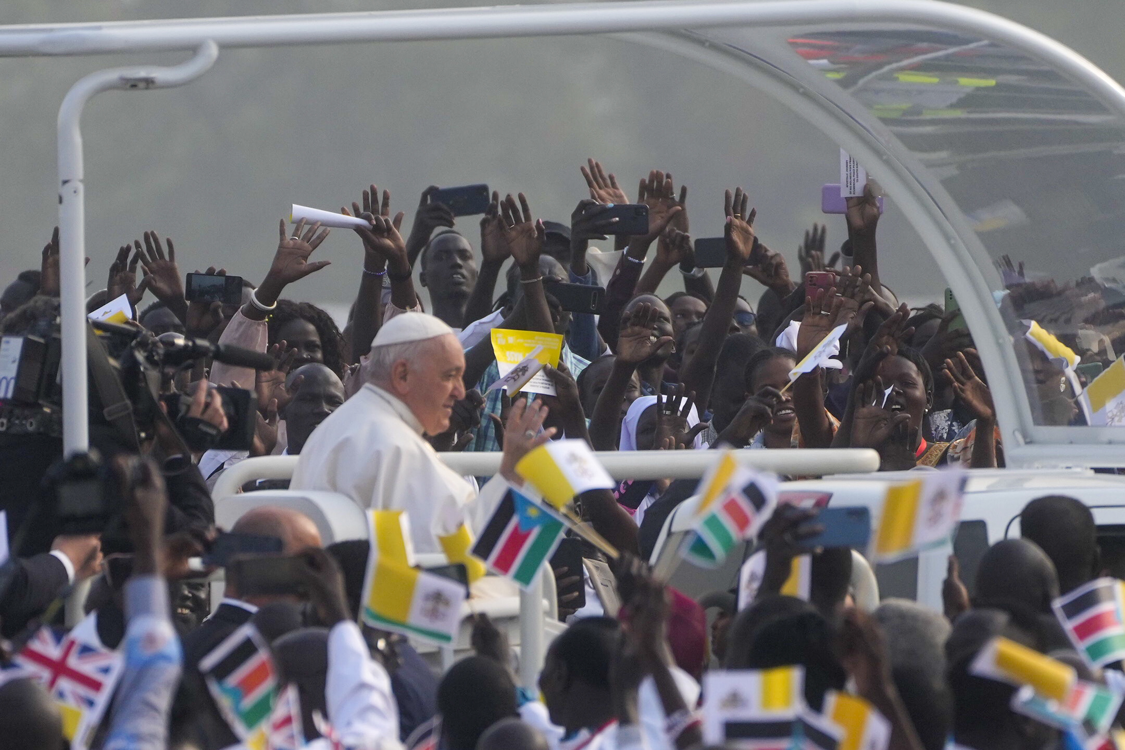 Papst-Besuch im Südsudan - Franziskus beendet mit Messe in Juba Afrikareise