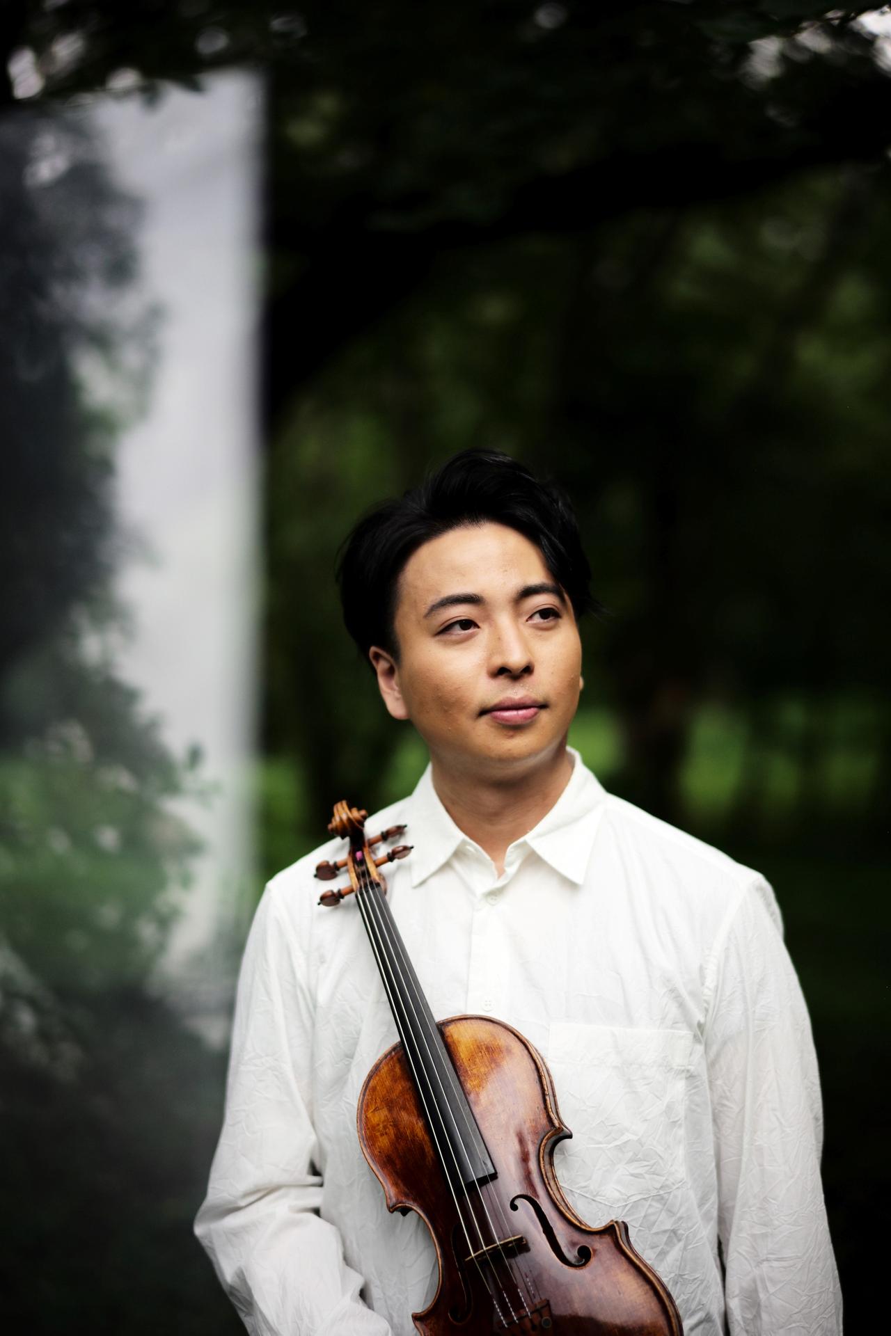 Der Violinist Seiji Okamoto
