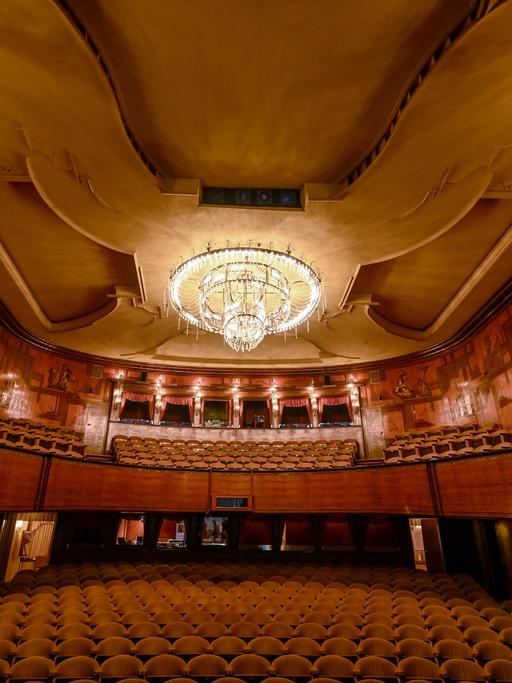 Blick in den Zuschauerraum im Renaissance-Theater Berlin.