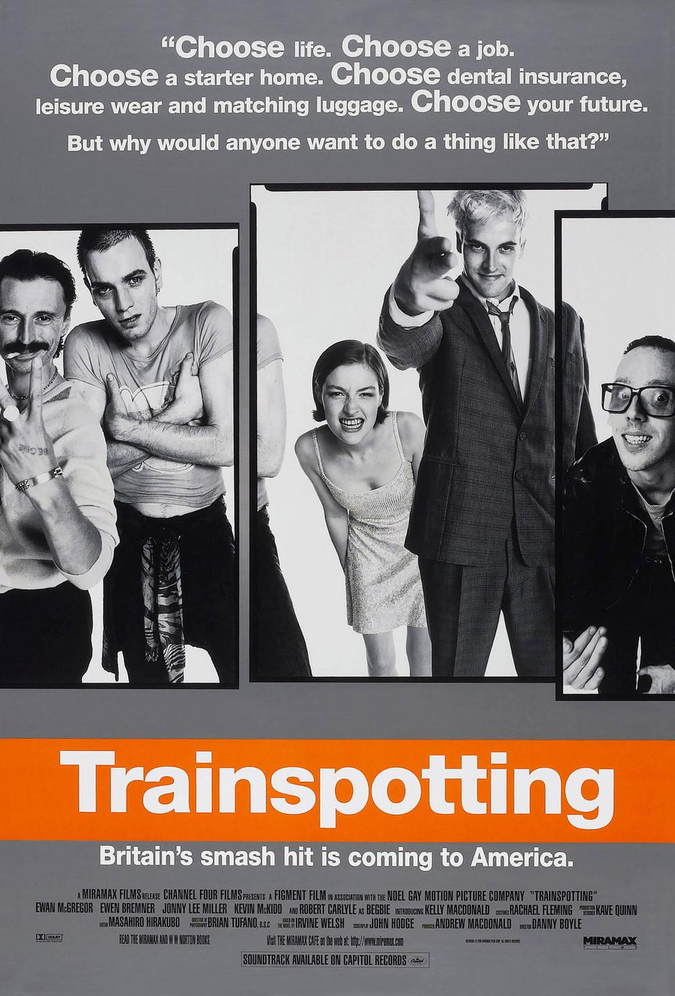 Filmplakat für Trainspotting