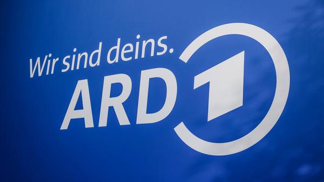 Das ARD-Logo Wir sind deins in Berlin