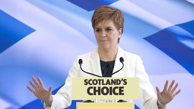 Die schottische Ministerpräsidentin (SNP) will ein zweites Unabhängigkeitsreferendum abhalten lassen