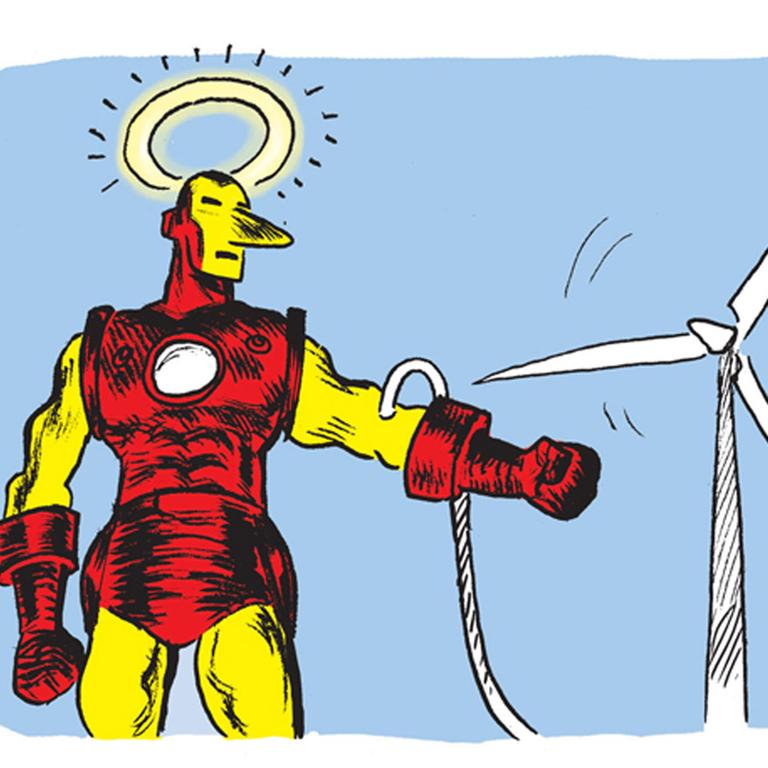 Comic „Welt ohne Ende“ – In Iron Mans Rüstung wird es heiß Comic „Welt ohne Ende“ – In Iron Mans Rüstung wird es heiß