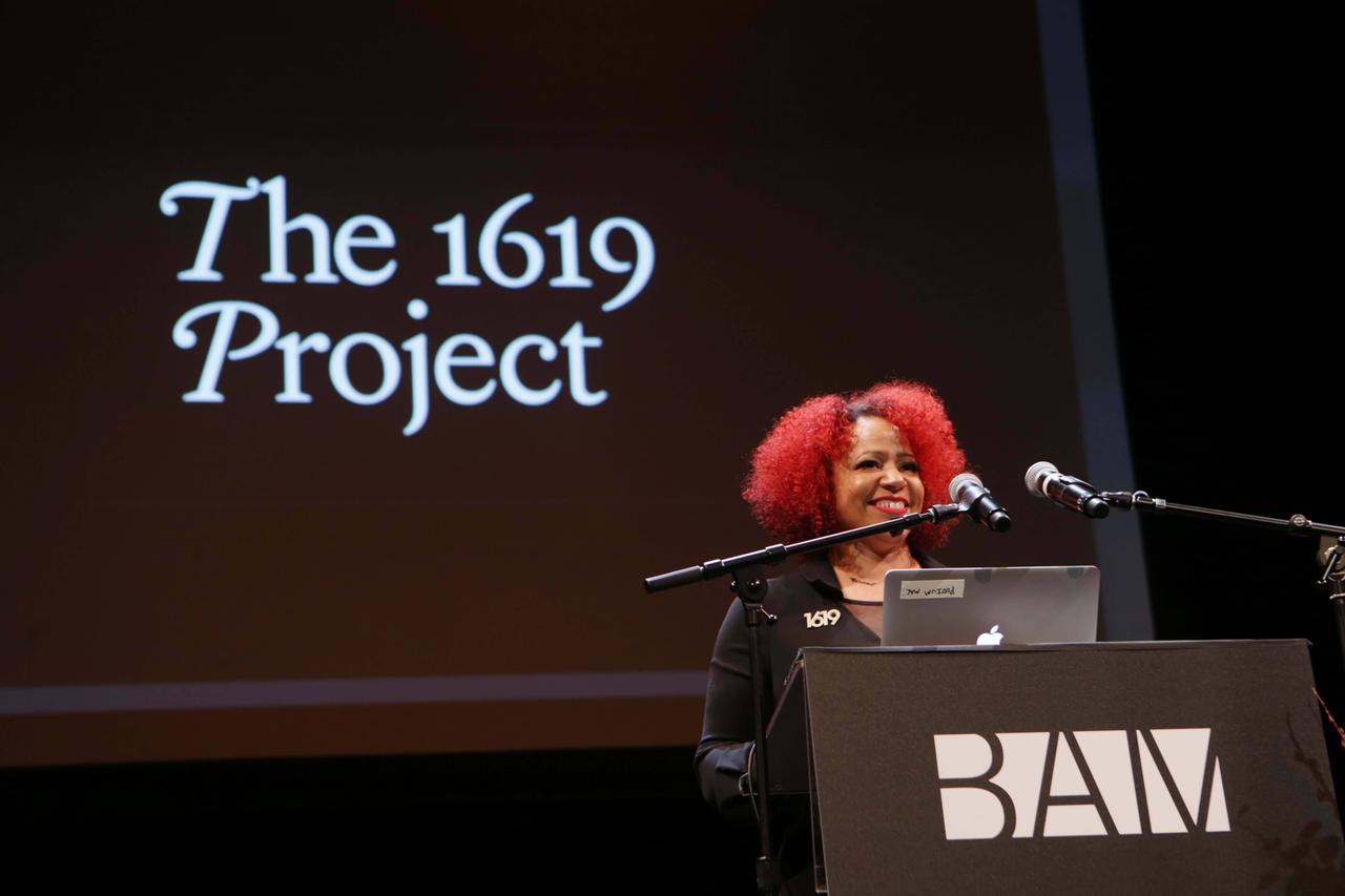 Nikole Hannah-Jones beim 34th Brooklyn Tribute zu Ehren von Martin Luther King, (20. Januar 2020, New York City) Nikole Hannah-Jones beim 34th Brooklyn Tribute zu Ehren von Martin Luther King, (20. Januar 2020, New York City)