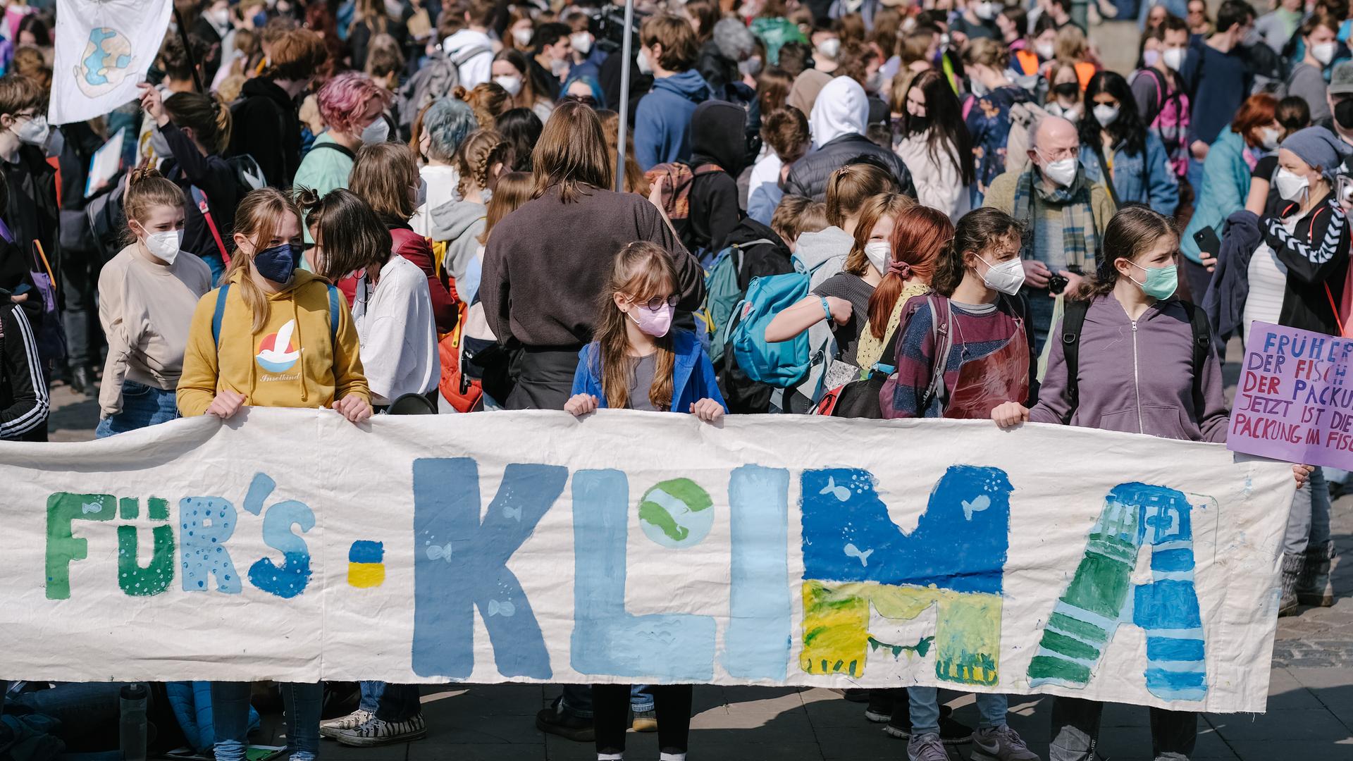 Klimastreik von Fridays for Future in Hannover Klimastreik von Fridays for Future in Hannover