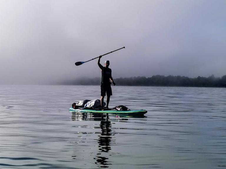Stand-up-Paddler Timm Kruse