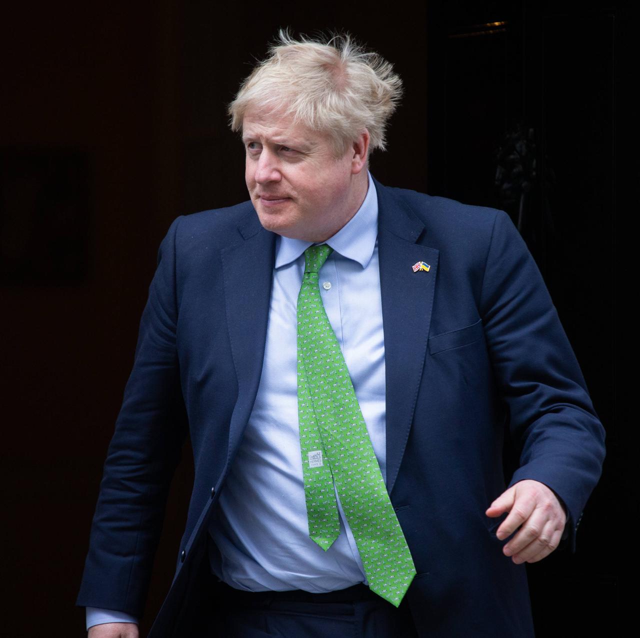 Der britische Premier Boris Johnson Der britische Premier Boris Johnson