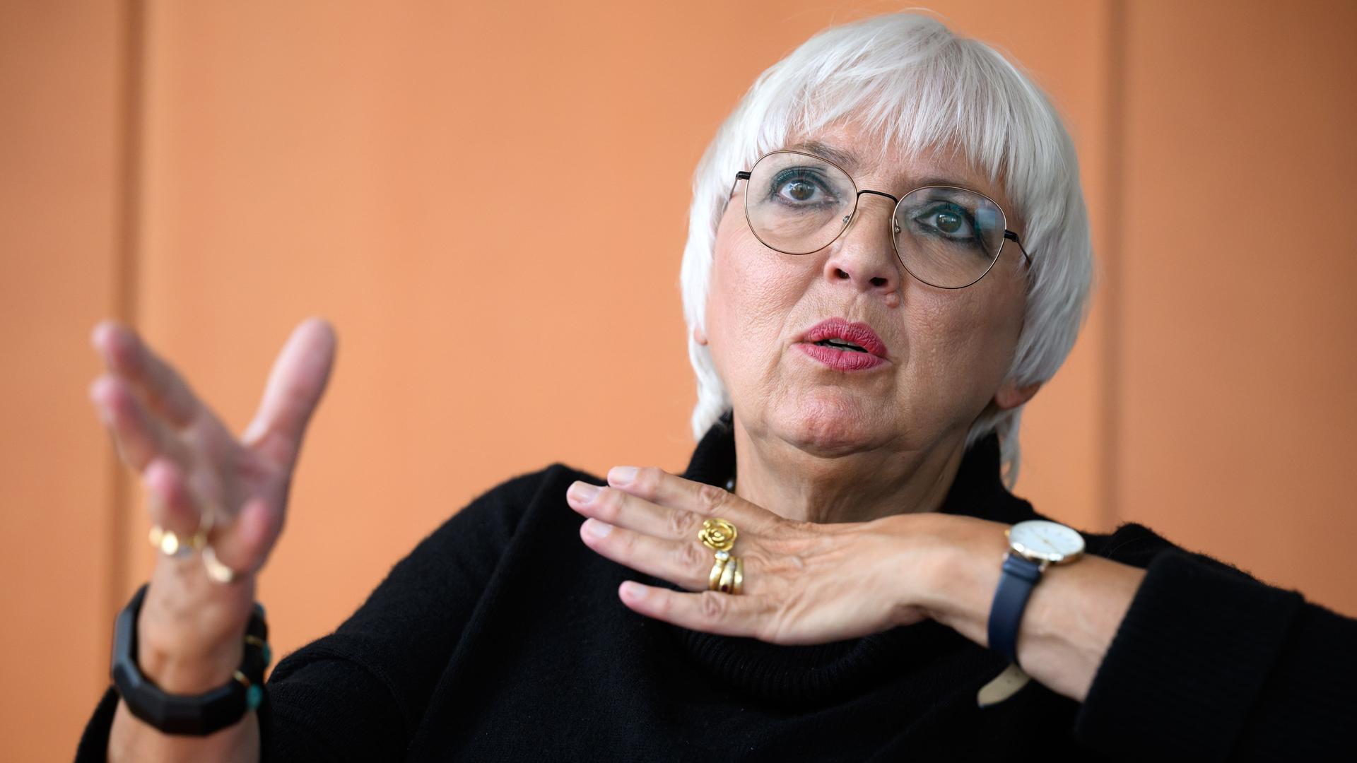 Claudia Roth (Bündnis 90/Die Grünen), Staatsministerin für Kultur und Medien Claudia Roth (Bündnis 90/Die Grünen), Staatsministerin für Kultur und Medien