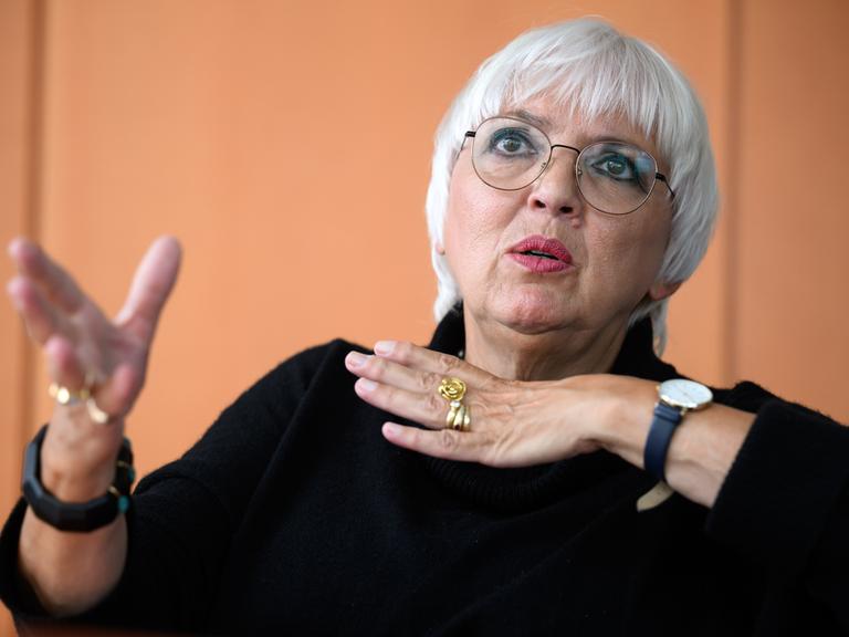 Claudia Roth (Bündnis 90/Die Grünen), Staatsministerin für Kultur und Medien