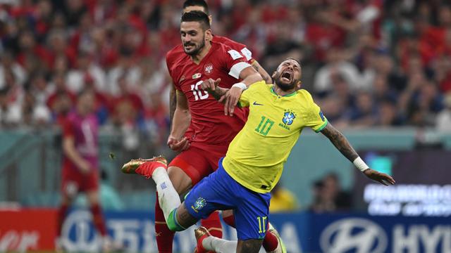 Brasilien spielt bei der WM 2022 gegen Serbien.