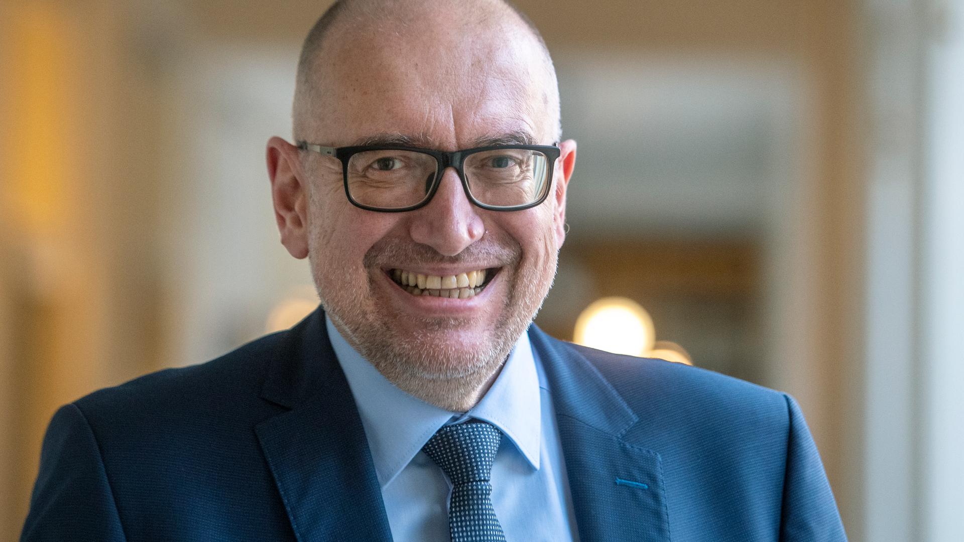 Tschechiens neuer Europaminister Mikuláš Bek bei seiner Amtseinführung am 18.12.2021 Tschechiens neuer Europaminister Mikuláš Bek bei seiner Amtseinführung am 18.12.2021