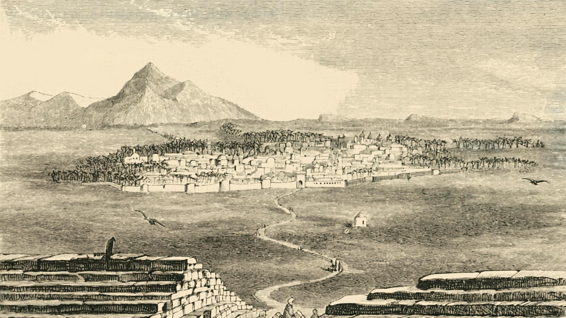 Medina", 1890. Medina, die Stadt in der Hejazi-Region auf der arabischen Halbinsel, war Ziel der Hidschra (Wanderung) Mohammeds on Mekka im Jahr 622. Darstellung in Cassell's Illustrated Universal History, Vol III, London 1890 Medina", 1890. Medina, die Stadt in der Hejazi-Region auf der arabischen Halbinsel, war Ziel der Hidschra (Wanderung) Mohammeds on Mekka im Jahr 622. Darstellung in Cassell's Illustrated Universal History, Vol III, London 1890