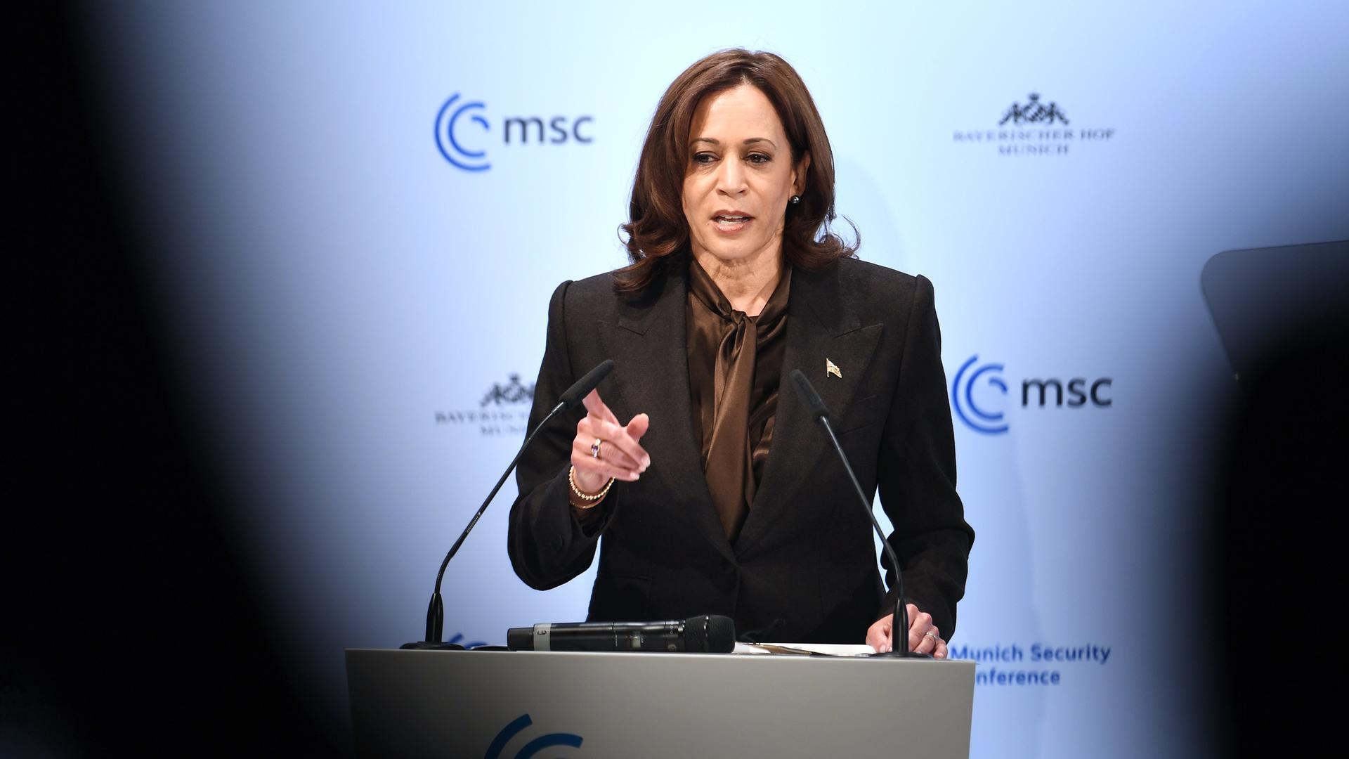 Sicherheitskonferenz - US-Vizepräsidentin Harris nimmt an Treffen in München teil