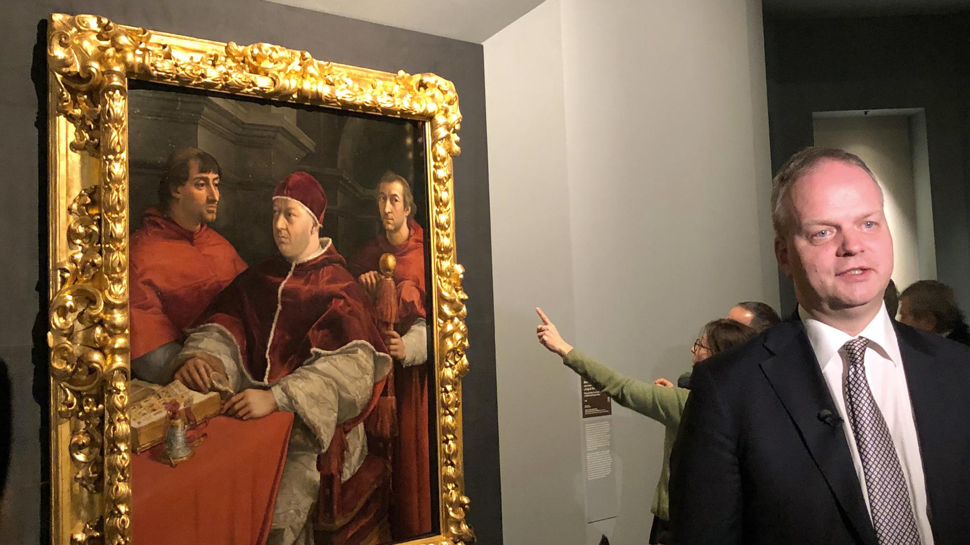 Eike Schmidt, der deutsche Direktor der Uffizien in Florenz Eike Schmidt, der deutsche Direktor der Uffizien in Florenz