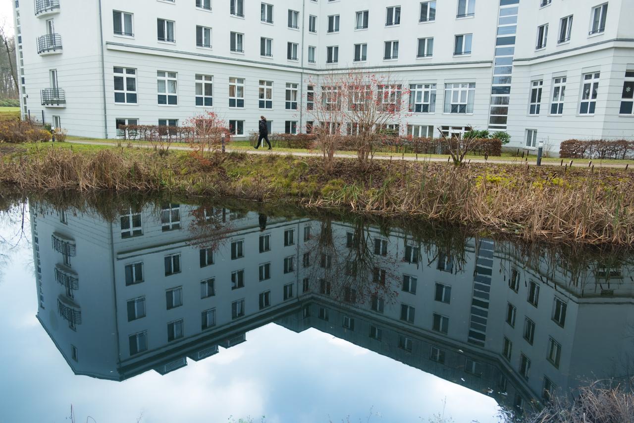 Median-Klinik, Klinikgarten. Median-Klinik, Klinikgarten.
