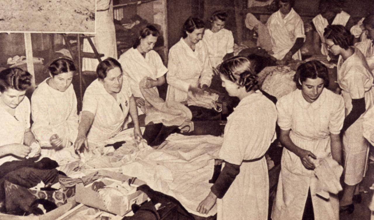 NS-Frauenwerk im Einsatz 1940 NS-Frauenwerk im Einsatz 1940