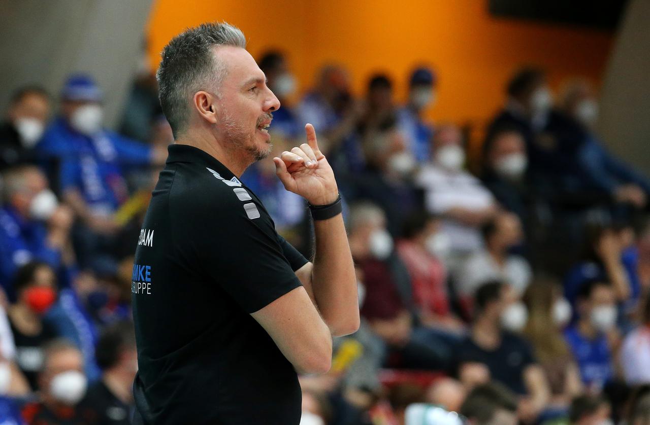 Guillermo Naranjo Hernandez, der Trainer vom Volleyball-Bundesligisten SC Potsdam Guillermo Naranjo Hernandez, der Trainer vom Volleyball-Bundesligisten SC Potsdam