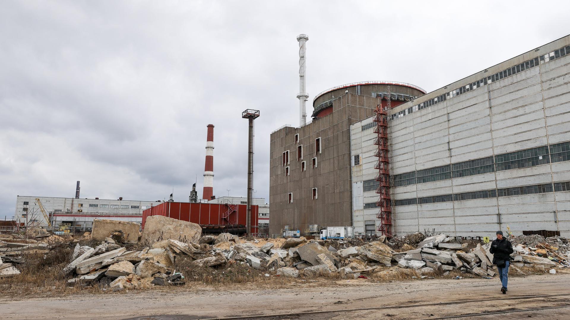 Das FOTO von der russischen Staatsagentur TASS zeigt ein Teil des Gebäudeskomplexes im März 2023. Das FOTO von der russischen Staatsagentur TASS zeigt ein Teil des Gebäudeskomplexes im März 2023.