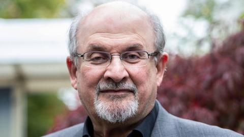 Der Autor Salman Rushdie