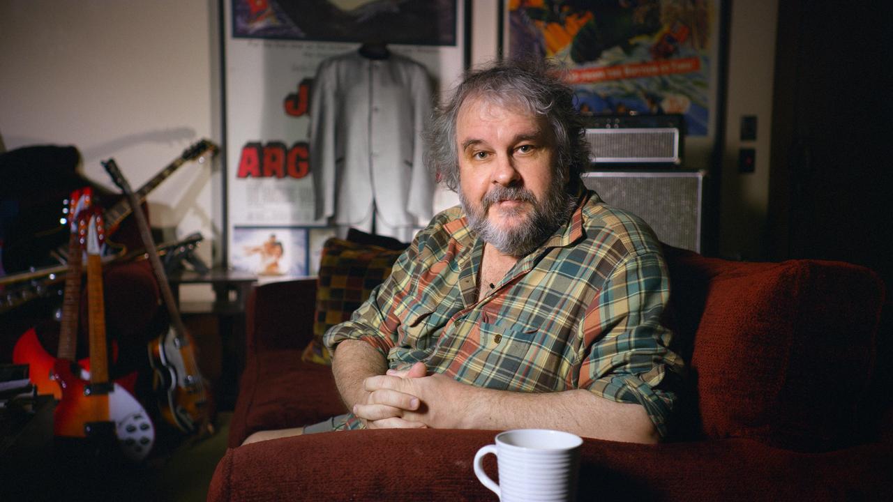 Porträt des Filmregisseurs Peter Jackson. Porträt des Filmregisseurs Peter Jackson.