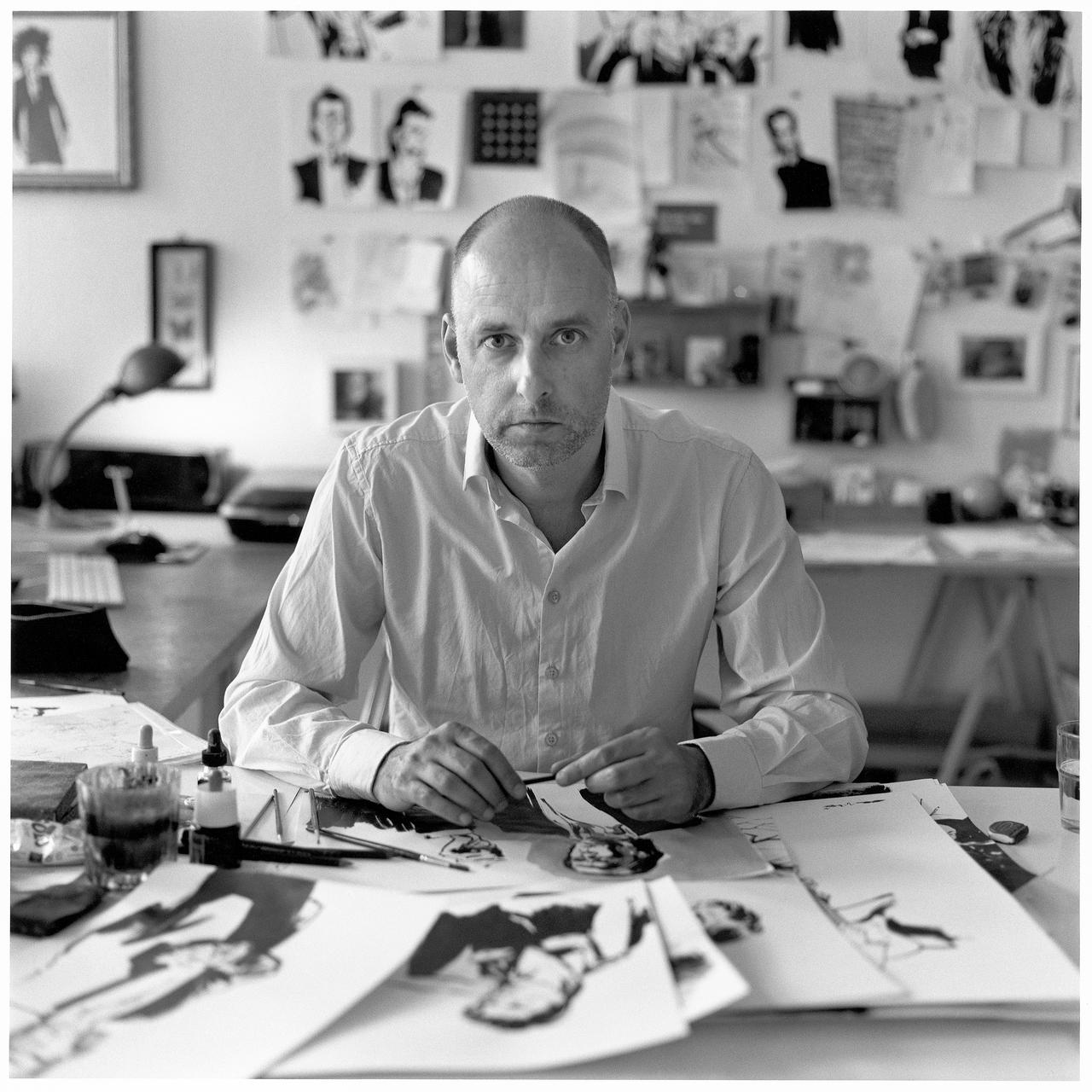 Porträt des Comicautoren Reinhard Kleist Porträt des Comicautoren Reinhard Kleist