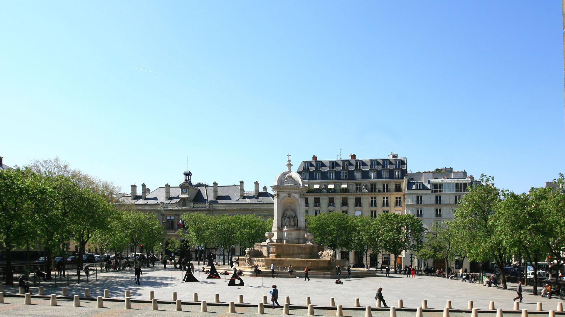 Eine praktische Übung nach Georges Perecs "Versuch einen Platz in Paris zu erfassen". Zu sehen: Place Saint-Sulpice in Paris St. Germain. Eine praktische Übung nach Georges Perecs "Versuch einen Platz in Paris zu erfassen". Zu sehen: Place Saint-Sulpice in Paris St. Germain.