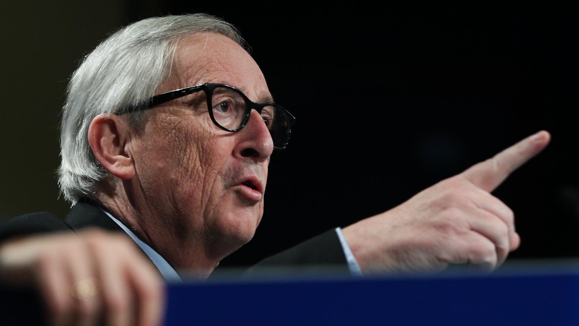 Der frühere EU-Kommissionspräsident Juncker im EU-Hauptquartier in Brüssel im November 2019.