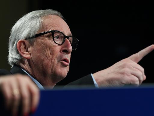 Der frühere EU-Kommissionspräsident Juncker im EU-Hauptquartier in Brüssel im November 2019.