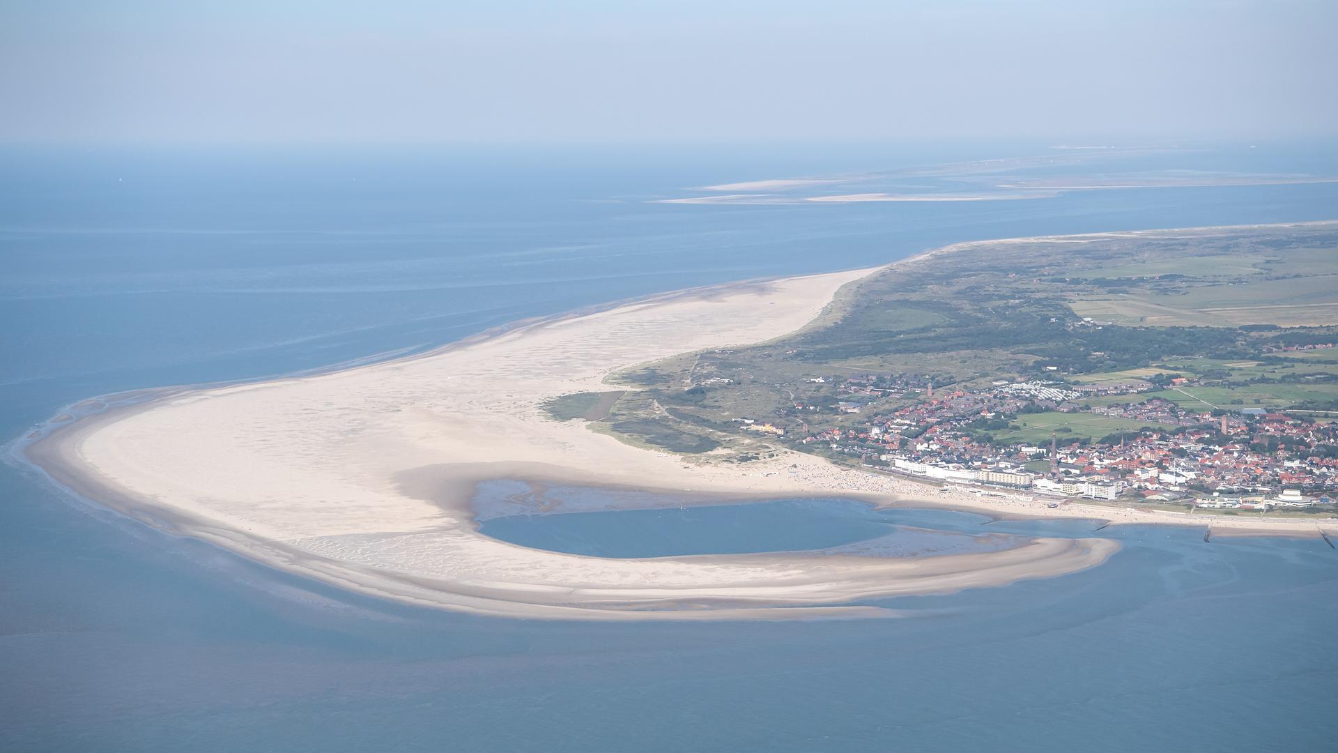 Luftaufnahme von Borkum Luftaufnahme von Borkum