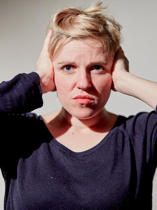 Porträt der Schauspielerin Patty von "Trio Projektbar", 2021