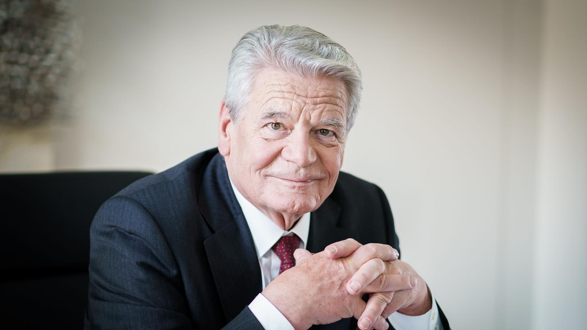 Portrait von Joachim Gauck, Bundespräsident a.D. Portrait von Joachim Gauck, Bundespräsident a.D.