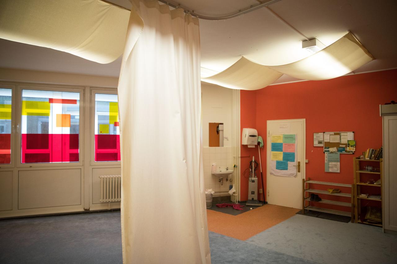 Der "Raum der Stille" auf dem Campus der Universität Hamburg. Der "Raum der Stille" auf dem Campus der Universität Hamburg.