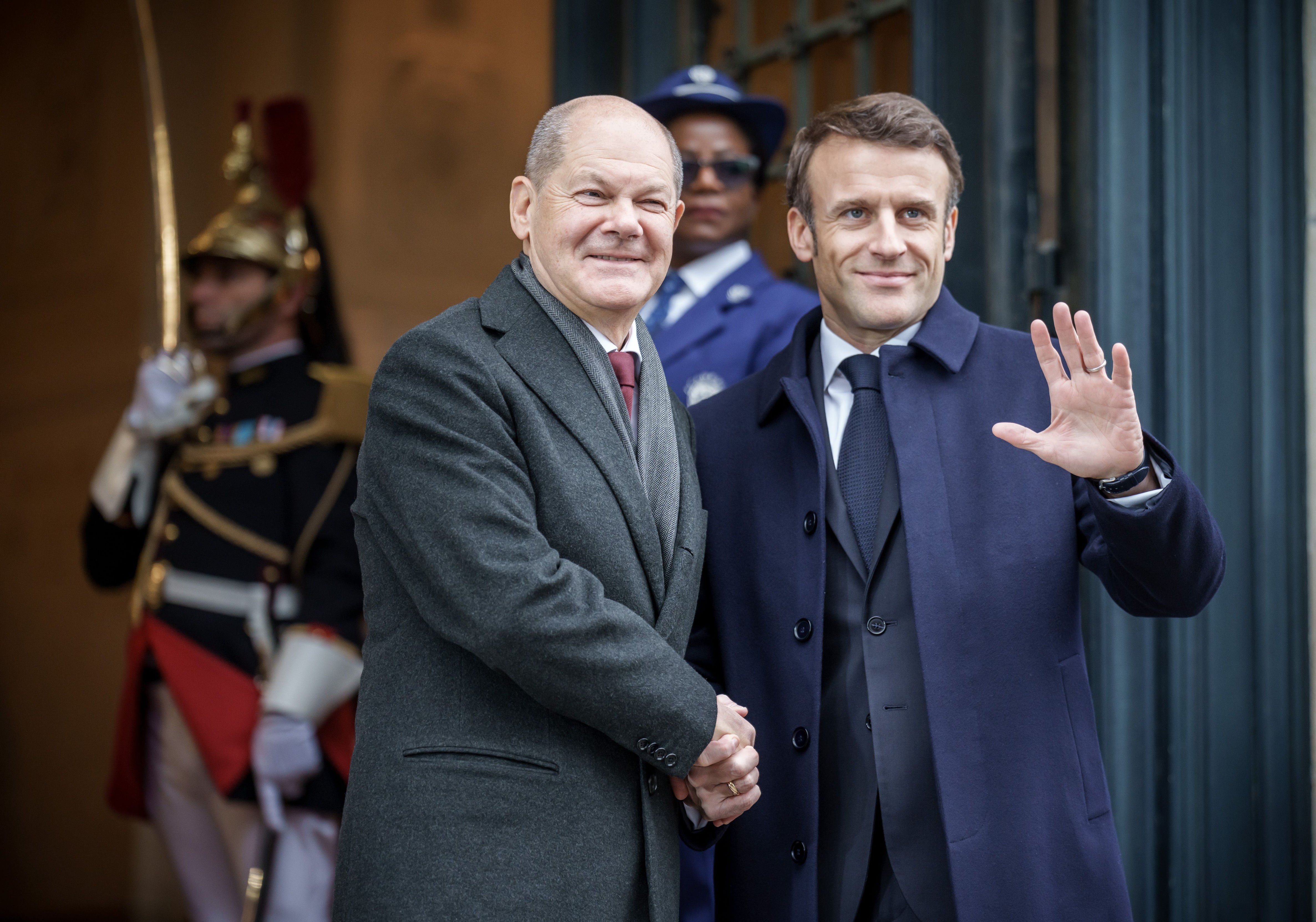 Deutsch-französische Beziehungen - Jubiläumsfeier zum 60-jährigen Bestehen des Élysée-Vertrags - Scholz dankt Frankreich für Freundschaft