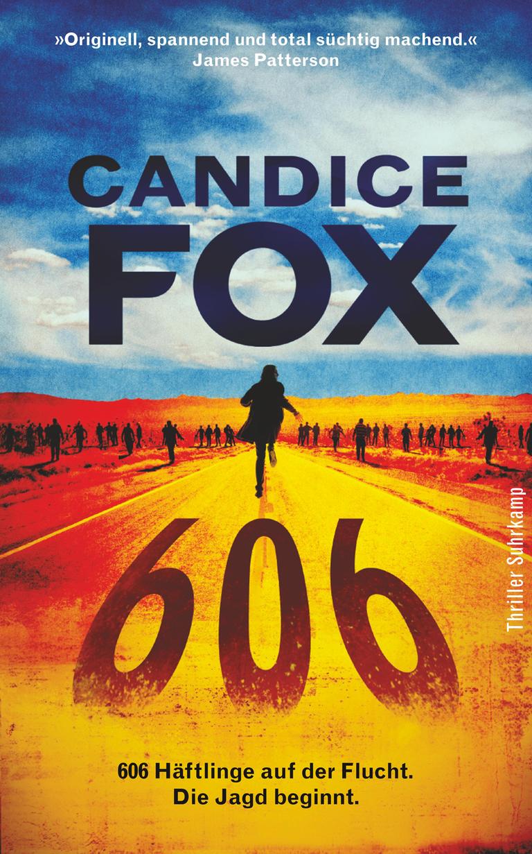 Das Bild auf dem Cover zeigt eine rennende Person auf einer Straße, die auf eine Gebirgskette zurennt, die gesamte Landschaft ist orange. Im Hintergrund befinden sich viele weitere Personen, darüber erstreckt sich blauer Himmel mit einigen verwischten Wolken. Das Bild auf dem Cover zeigt eine rennende Person auf einer Straße, die auf eine Gebirgskette zurennt, die gesamte Landschaft ist orange. Im Hintergrund befinden sich viele weitere Personen, darüber erstreckt sich blauer Himmel mit einigen verwischten Wolken.