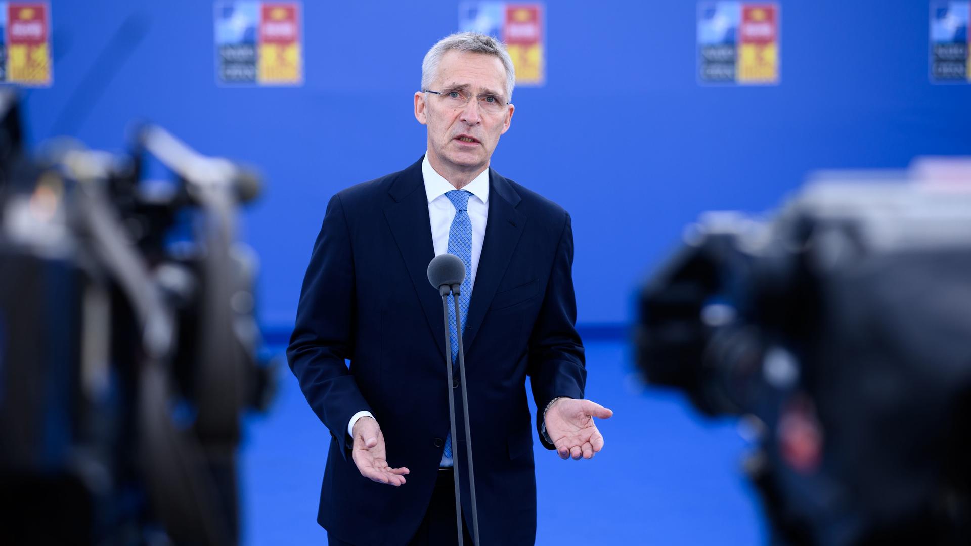 NATO-Gipfel - Stoltenberg spricht von größter Herausforderung seit Zweitem Weltkrieg
