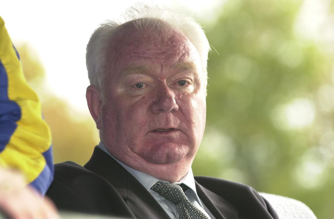 Der Trainer der ukrainischen Fußball-Nationalmannschaft, Walerij Lobanowskyj im Jahr 2001 Der Trainer der ukrainischen Fußball-Nationalmannschaft, Walerij Lobanowskyj im Jahr 2001