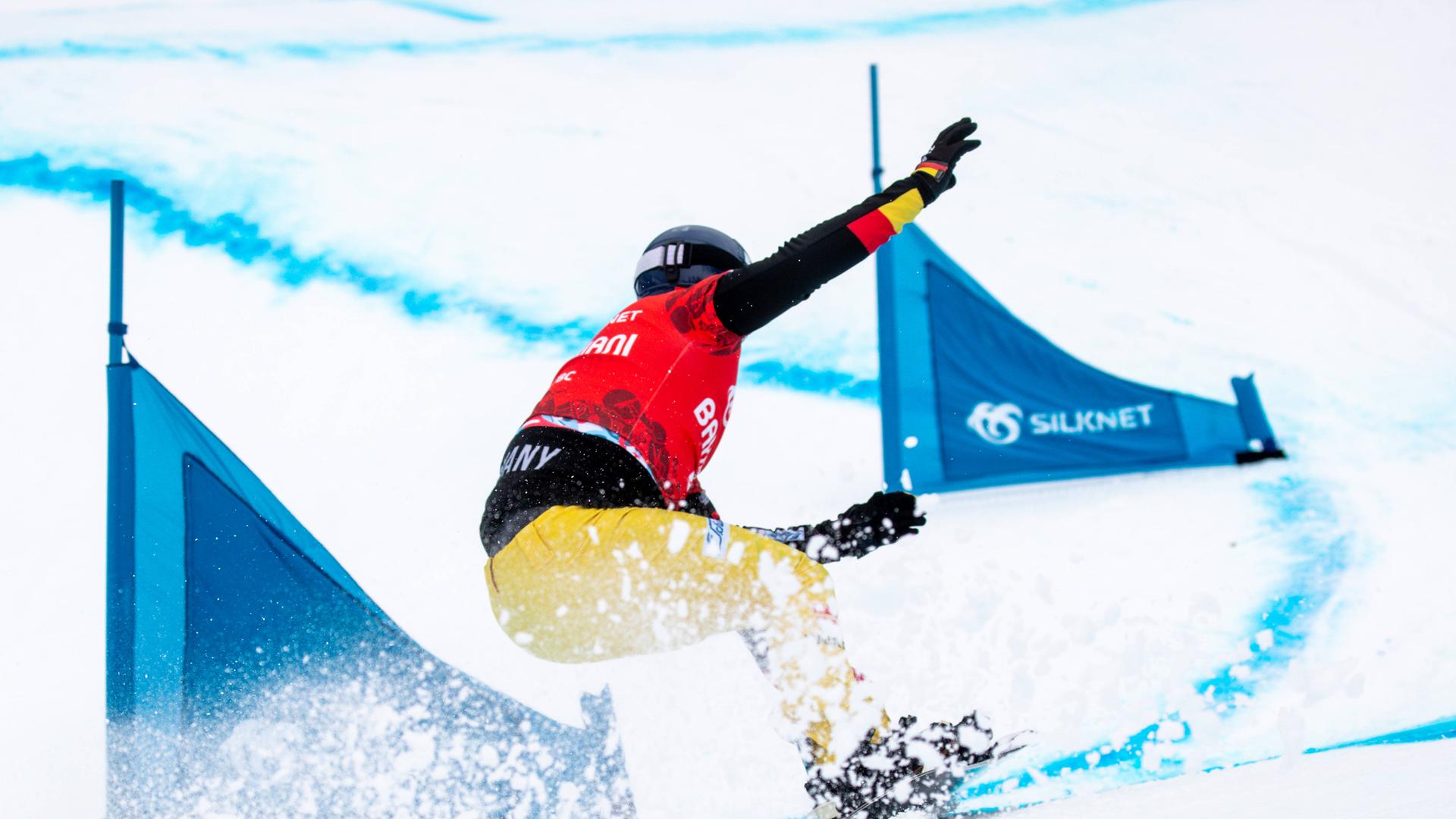 Martin Noerl (GER) bei der Snowboard-WM 2023 in Bakuriani (Georgien). Martin Noerl (GER) bei der Snowboard-WM 2023 in Bakuriani (Georgien).