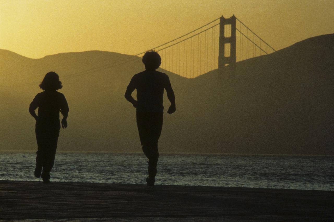 Jogger in San Francisco Jogger in San Francisco