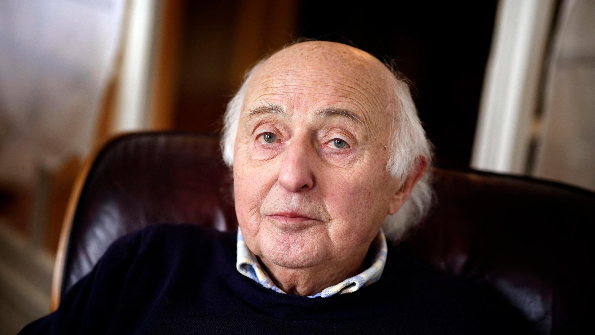 Der Franzose Elie Buzyn, Überlebender des Holocaust 2015 Der Franzose Elie Buzyn, Überlebender des Holocaust 2015