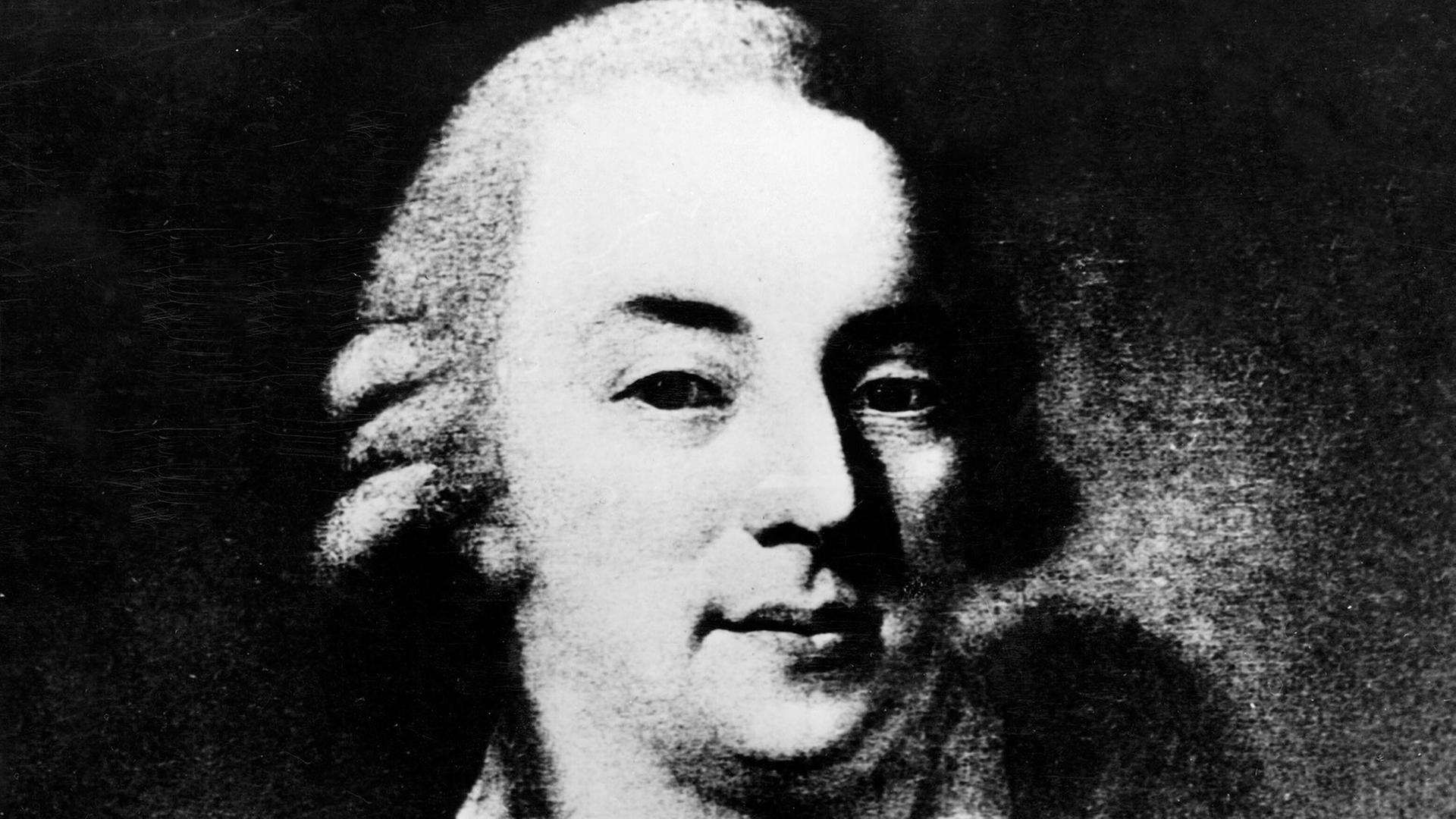 Porträt von Giacomo Casanova - Gemälde von Alessandro Longhi von 1774. Porträt von Giacomo Casanova - Gemälde von Alessandro Longhi von 1774.