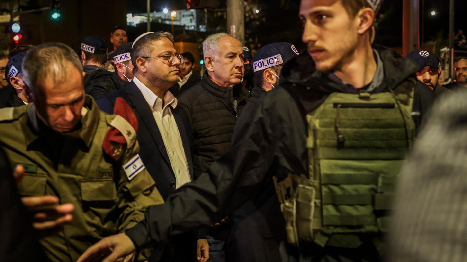 Nach Synagogen-Anschlag - Netanjahu kündigt entschlossene Reaktion an - erneut Schüsse in Jerusalem
