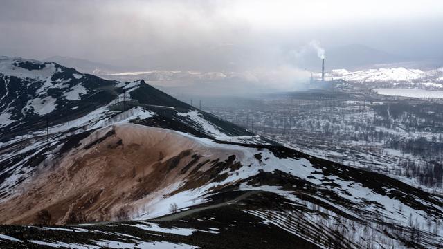 Blick auf das Kupferwerk Karabaschmed