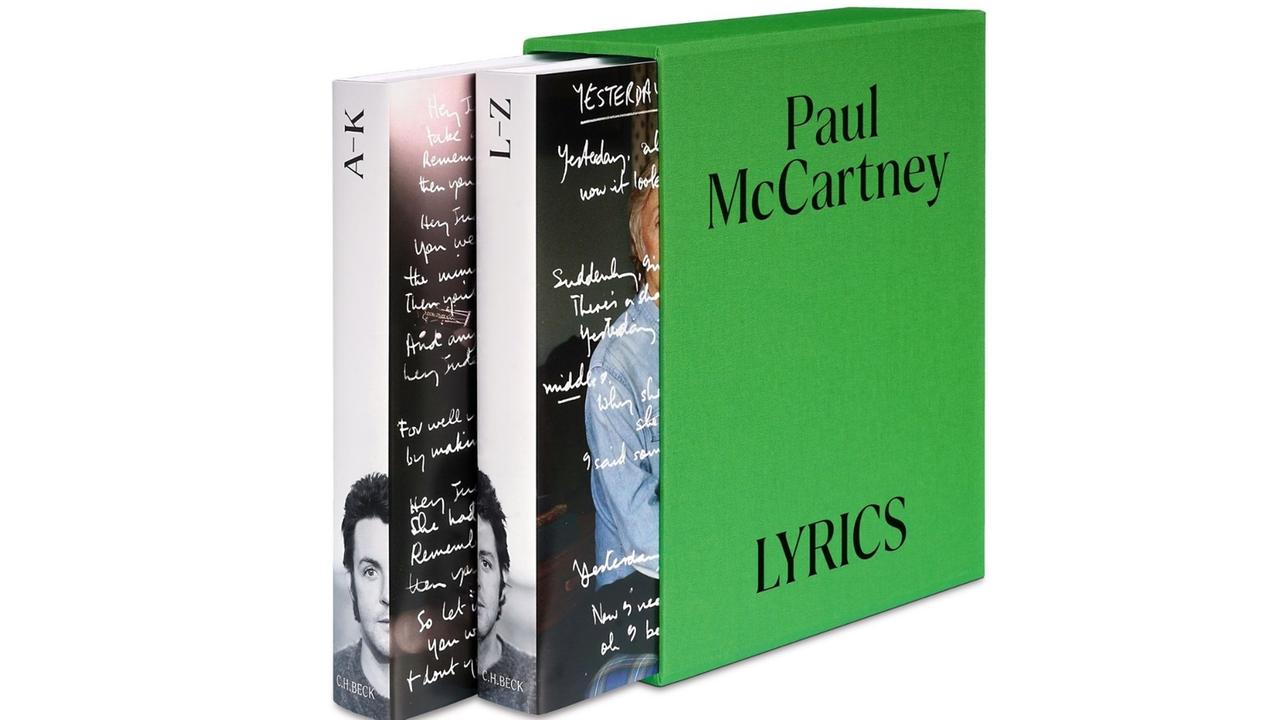 Bücherbox Paul McCartney: „Lyrics" Bücherbox Paul McCartney: „Lyrics"
