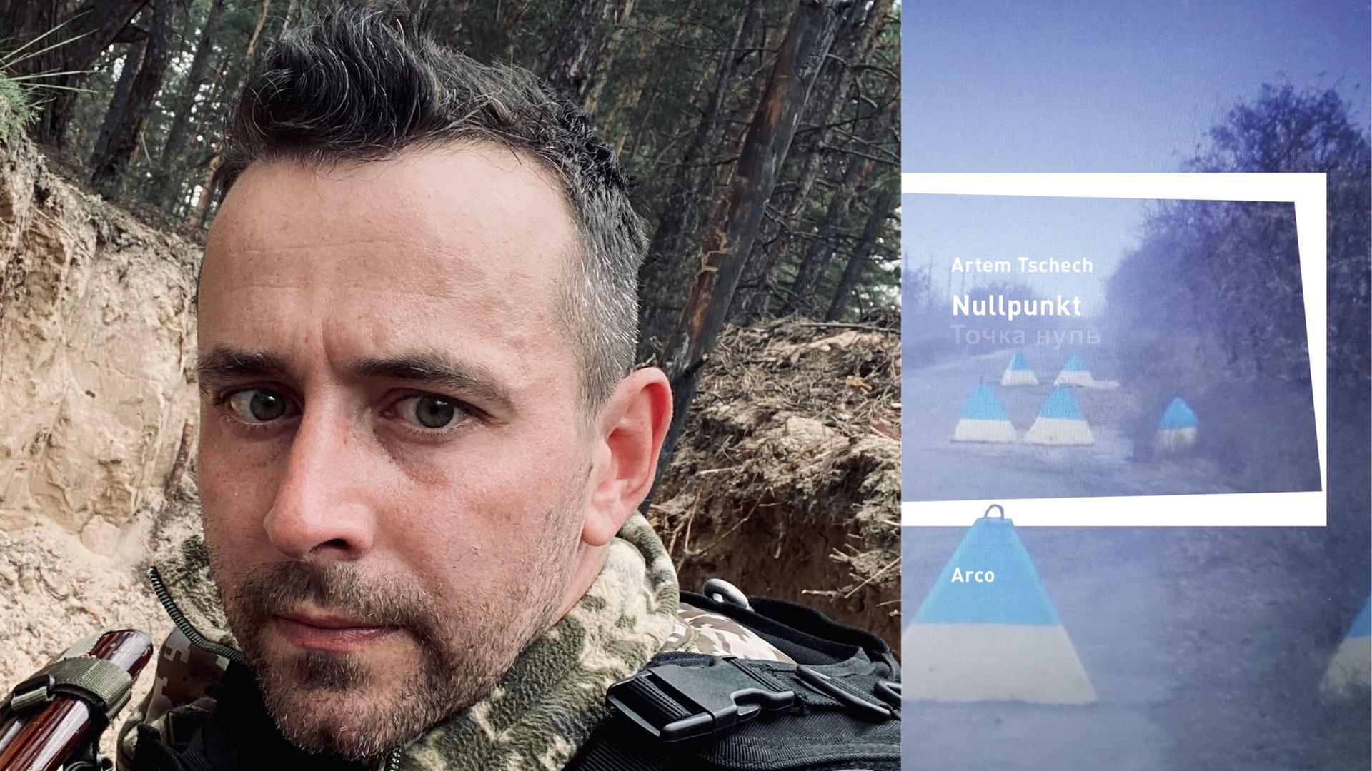 Artem Tschech: "Nullpunkt"
Zu sehen sind der Autor und das Buchcover Artem Tschech: "Nullpunkt"
Zu sehen sind der Autor und das Buchcover