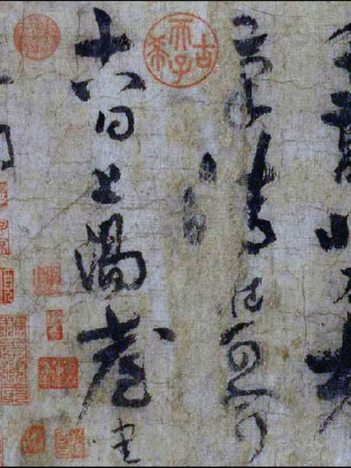 Papier mit chinesischen Schriftzeichen.