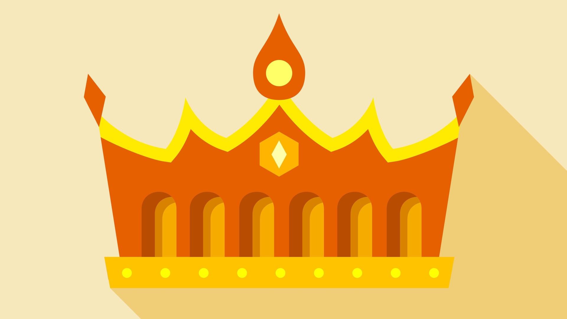 Eine goldene Krone